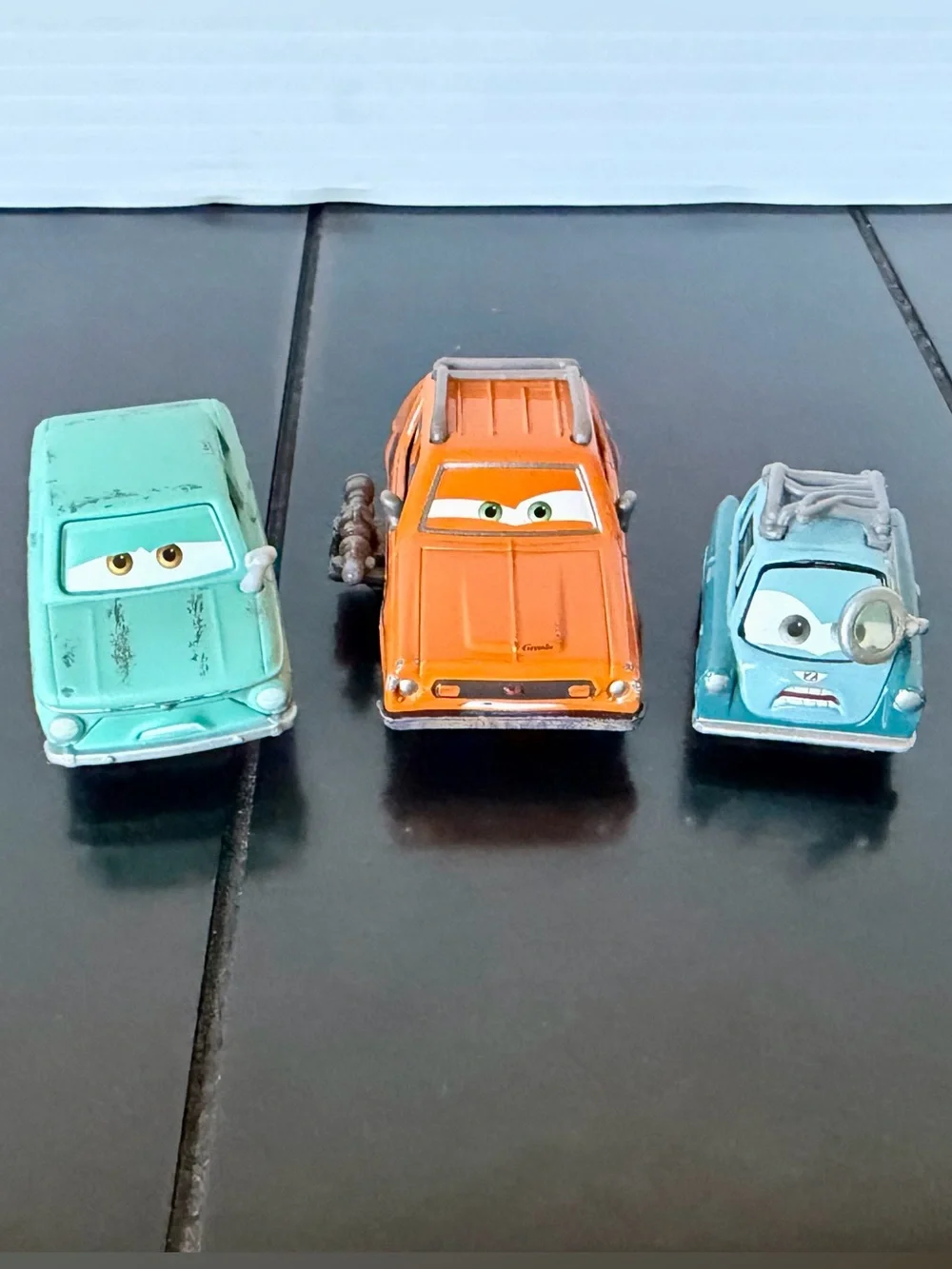Disney Pixar Cars 2 1:55 diecast Villains Lot Petrov Trunkov, Grem & Prof Z